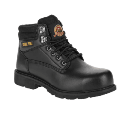 Brahma Mens Gus Wide Width 6" Steel Toe Work Boots